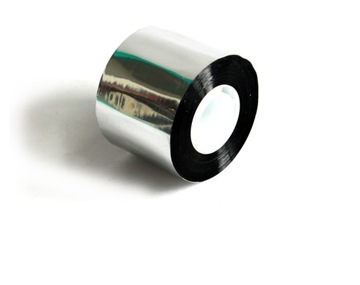 Taśma metalizowana 75/50 mb SREBRNA MET PLASTIK