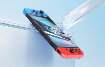 ЗАКАЛЕННОЕ ЗАЩИТНОЕ СТЕКЛО BASEUS ДЛЯ NINTENDO SWITCH OLED STRONG НАБОР ИЗ 2 ШТ.
