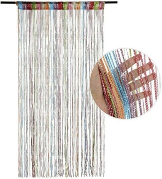 улыбкадевушка Веревка Дверной занавес Муха Насекомое Жук Экран Веревка Дверные проемы