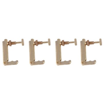 4 золотых прецизионных скрипичных регулятора для