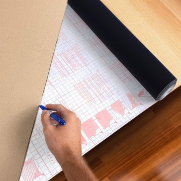 Самоклеящаяся пленка «Велюр», зелёная, для декорирования мебели и стен, DIY, 45x200