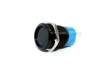 Przycisk Bistabilny Wandaloodporny CZARNY 12V/24V