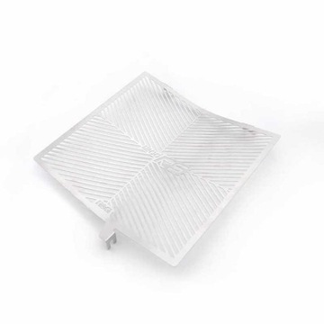 КРЫШКА РАДИАТОРА RG RACING (СЕРЕБРЯНАЯ НЕРЖАВЕЮЩАЯ), TRI