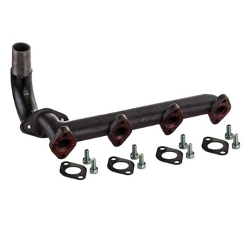 Kolektor wydechowy C-360 z kolankiem i uszczelkami