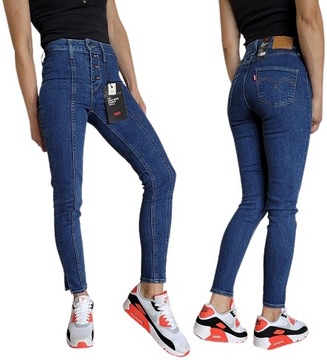 LEVI'S 721 High Rise Skinny Ankle W24 24 PREMIUM