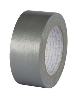Q-CONNECT TAŚMA NAPRAWCZA, SREBRNA DUCT 48X25 M