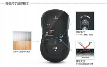 Беспроводная большая ручная мышь Logitech M320