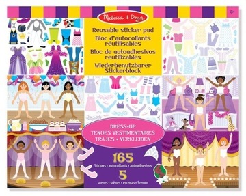 Naklejki wielokrotnego użytku Melissa & Doug
