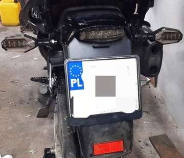 Кросс-эндуро мопед DERBI SENDA 50 125 Фонарь задний светодиодный дымчатый E4