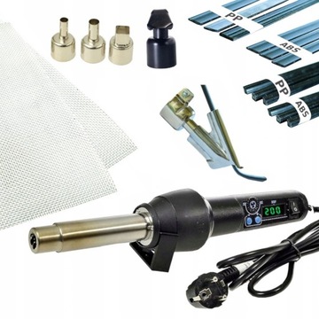 WEP 8858 SPAWARKA PLASTIKU Super Zestaw + ŻELAZKO