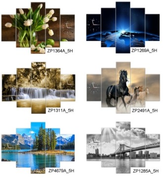 НАСТЕННЫЕ ЧАСЫ ХОЛСТ КАРТИНА БИРЮЗОВЫЕ ШАРЫ 3D