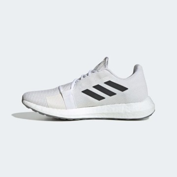 BUTY MĘSKIE ADIDAS SENSEBOOST GO BIAŁE ROZM 43 1/3