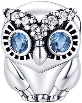 Charms Zawieszka Charms Sowa Charmsy Sówka Charms MODA TRUSKY