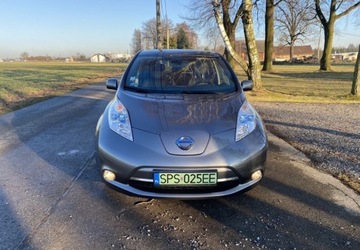 Nissan Leaf I Hatchback 5d Facelifting Elektryczny 109KM 2017 Nissan Leaf 30kWh,VAT23, bardzo bogato wyposaz..., zdjęcie 3