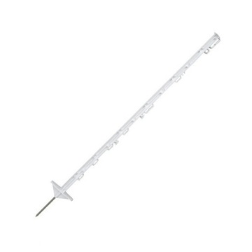 Palik Słupek 105 cm Pomelac L-900 biały 2 stopki oryginalny polski pastuch