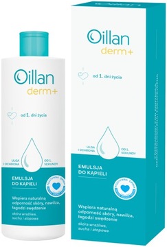 OILLAN Derm+ Emulsja do kąpieli ukojenie 400 ml