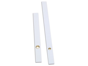 БЕЛЫЕ стрелки + секундная стрелка для часов диаметром 117 мм.