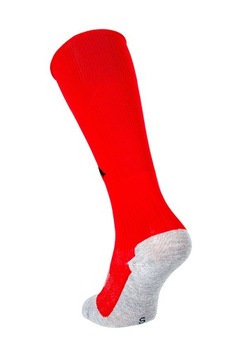 Красные футбольные носки PEHA Basic, размеры 34-37.