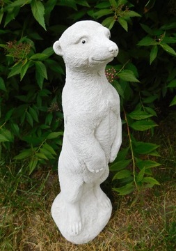 Фигурка Суриката, садовая фигура из коричневого бетона