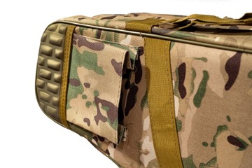 Жесткая и прочная сумка для удочки 100 см, 3 отделения.