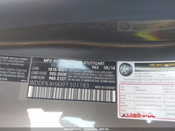 Mercedes SLK R172 2015 Mercedes-Benz SLK 2015r., SLK 250, 1.8L 1.8 Benzyna 201KM, zdjęcie 13