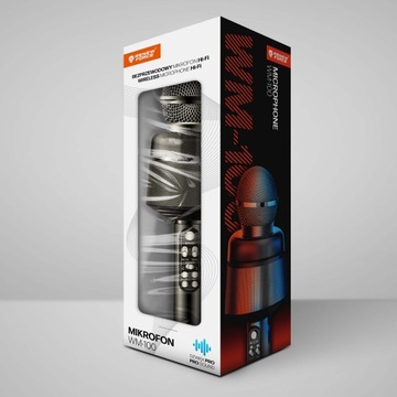 Беспроводной микрофон КАРАОКЕ BLUETOOTH динамик для детей ВЫСОКОЕ КАЧЕСТВО