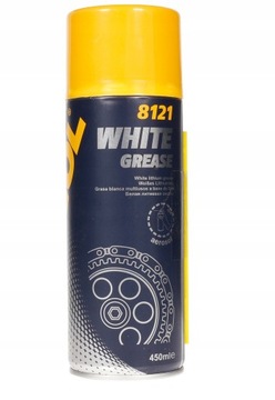 SMAR DO ŁAŃCUCHA MANNOL WHITE 8121 SPRAY 450ml