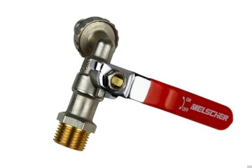 САДОВЫЙ FAP 1/2 ШАРОВОЙ ДРЕНАЖ ДЛЯ САДОВОГО ШЛАНГА GZ 1/2 '' + НИППЕЛЬ