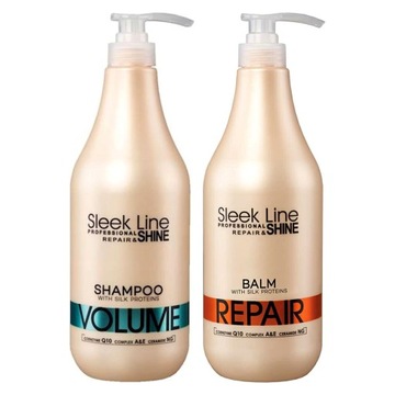 STAPIZ SLEEK LINE ШАМПУНЬ С ШЕЛКОМ ОБЪЕМ 1Л