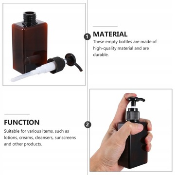 Косметические дорожные контейнеры Бутылка с помпой