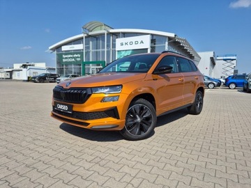 Skoda Karoq Crossover Facelifting 1.5 TSI ACT 150KM 2025 Skoda Karoq SPORTLINE 1.5 TSI DSG z placu 150 KM