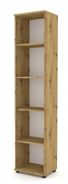 REGAŁ 40 CM NA SEGREGATORY KSIĄŻKI ARTISAN 5 PÓŁEK