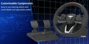 Гоночный руль HORI APEX | PS5 | PS4 | ПК