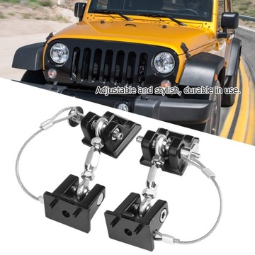 ZACZEPY MASKI + MOCOWANIA JEEP WRANGLER JK 07-17