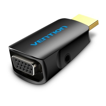 VENTION ADAPTER PRZEJŚCIÓWKA HDMI DO VGA D-SUB AUDIO MINIJACK FULL HD 1080P