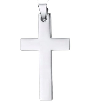 ZAWIESZKA DO ŁAŃCUSZKA KRZYŻ 5,5 x3cm unisex TWORZYWO SZTUCZNE P10C88