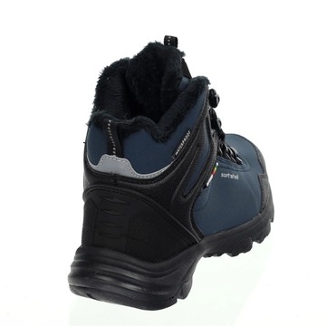 Wysokie ciepłe buty zimowe męskie wodoodporne i antypoślizgowe ROZ. 44