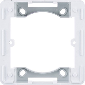 HAGER lumina soul Adapter natynkowy puszka biały WL5410