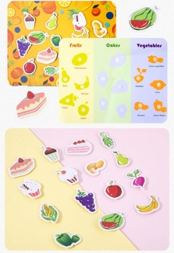 Обучающая книга Монтессори, сенсорное обучение, манипулятивная игра для детей