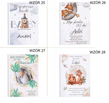 ALBUM PIERWSZEGO ROKU KSIĄŻKA NADRUK PREZENT