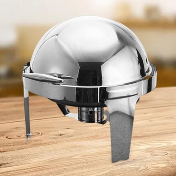 Chafer Sturdy 6L z uchwytem stalowym, łatwy do przenoszenia, odwracalna pokrywa, żywność B