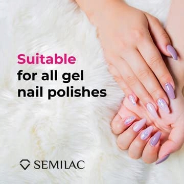 Semilac Acetone 500 жидкость для снятия гибридного лака