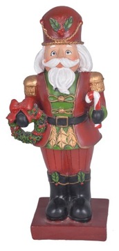 DZIADEK DO ORZECHÓW FIGURKA ŚWIĄTECZNA ŻOŁNIERZ ŻOŁNIERZYK MIKOŁAJ