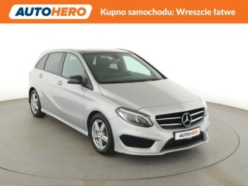 Mercedes Klasa B W246 Sports Tourer Facelifting 1.5 180 d 109KM 2016 Mercedes B 180 Automat full LED skóra/alcantara, zdjęcie 9
