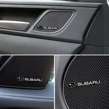4 шт. 3D наклейки на автомобиль SUBARU