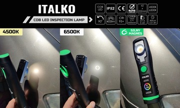 Latarka LED lakiernicza detailingowa inspekcyjna