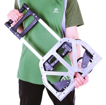 Складная переносная тележка для перевозки багажа