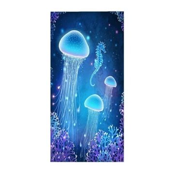 Customizable Adult Kid Sea Animals 3D Print Microfiber Quick Dry Beach