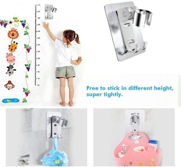 самоклеящийся держатель душевой лейки, регулируемый