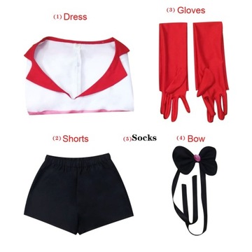 Cosplay Costume Hazbin Hotel Dust Angel Uniform Wo